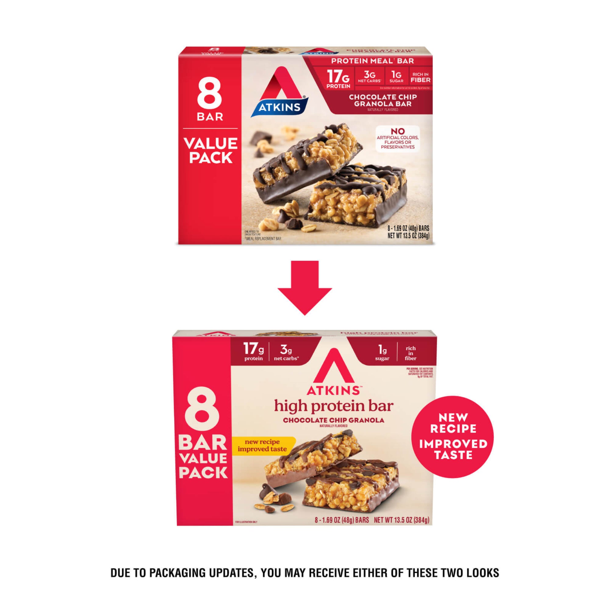 Chocolate Chip Granola High Protein Bar Value Pack - Image 5